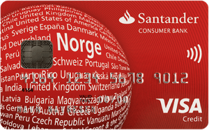 Santander Red Visa kredittkort