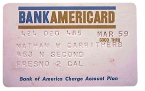 Bank Americard 1958