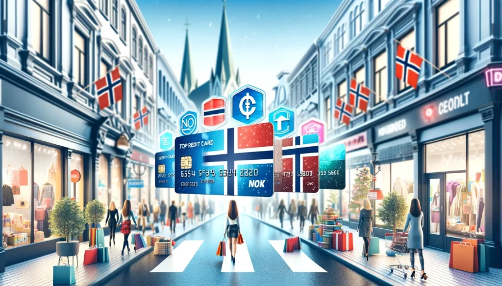 Topp Fem Kredittkort for Shopping i Norge Handle Smart med Kredittkort