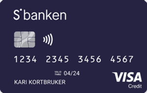 Sbanken Visa kredittkort