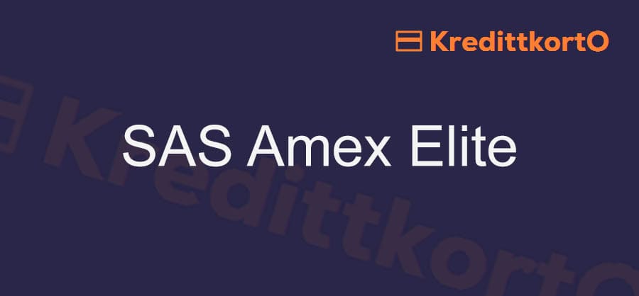 Omtale av SAS Amex Elite kredittkort