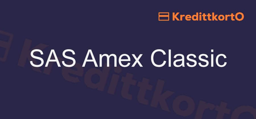 SAS Amex Classic omtale