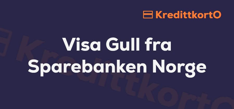 Omtale av Visa Gull - Sparebanken Norge kredittkort