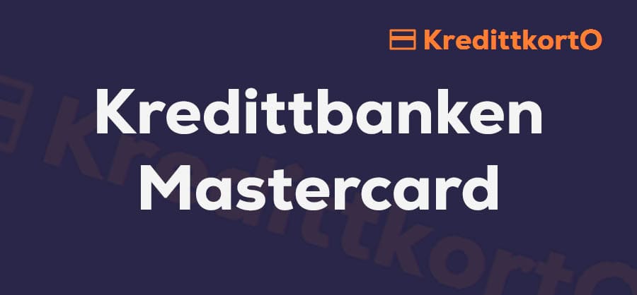 Omtale av Kredittbanken Kredittkort Mastercard