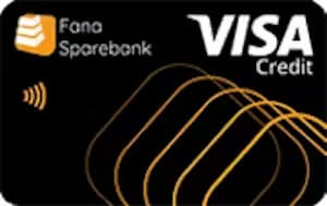 Vurdering av Fana Sparebank Kredittkort Visa